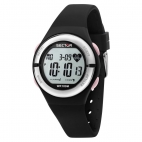 Sector Ex-25 38mm digital black dial blk str femminile