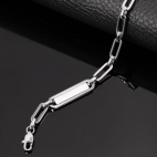 Bracciale SECTOR uomo Energy acciaio satinato