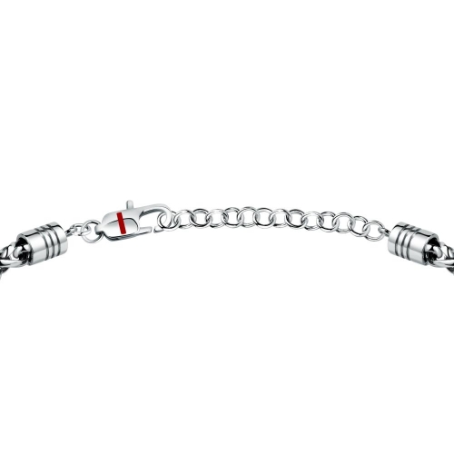 Bracciale SECTOR uomo Ceramic acciaio / nero