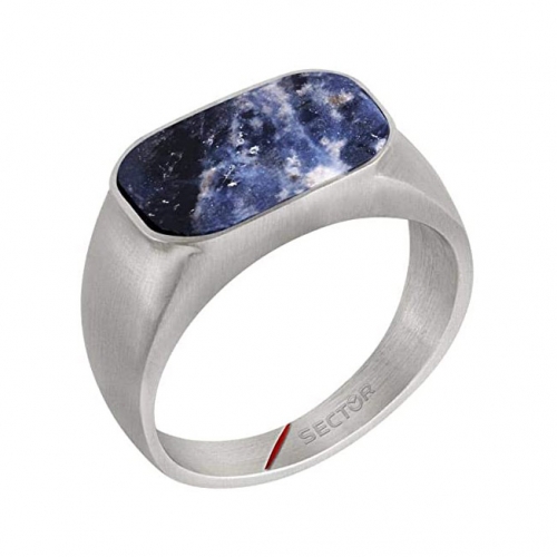 Sector Rude an ss wdumortierite stone 025 maschile SALV31025