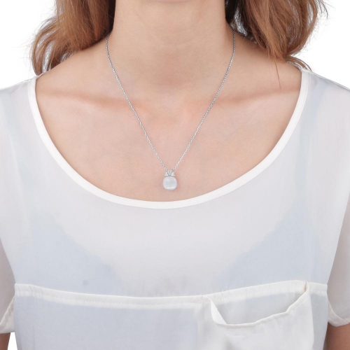 Morellato Gemma pend. white cat eye arg.925 donna SAKK55