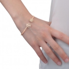 Morellato Gemma bangle rg fume cat eye+cz arg.925 donna SAKK95