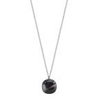 Morellato Gemma pend. 40+5cm cat eye black arg.925 donna SAKK04