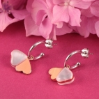 Morellato Doppio cuore earr cateye wht arg925 femminile SASM06