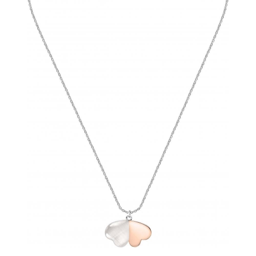 Morellato Doppio cuore pend cateye wht arg925 femminile SASM05