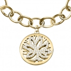 Bracciale MORELLATO donna Loto acciaio dorato