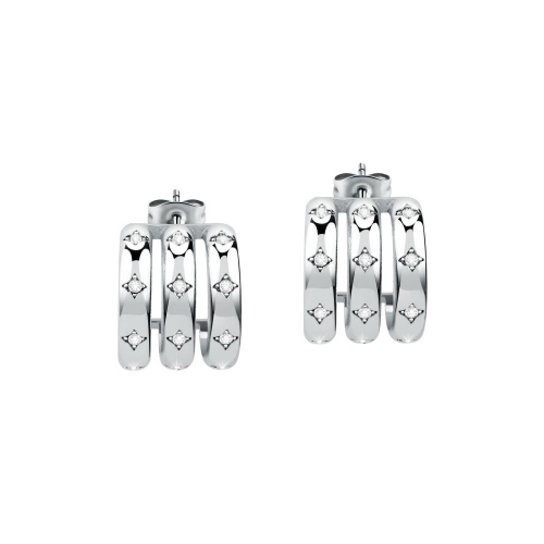 Morellato Insieme earr. ss curved hook earrings