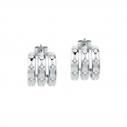 Morellato Insieme earr. ss curved hook earrings