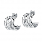 Morellato Insieme earr. ss curved hook earrings
