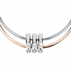 Morellato Insieme bangle ss& rg multi l-65mm