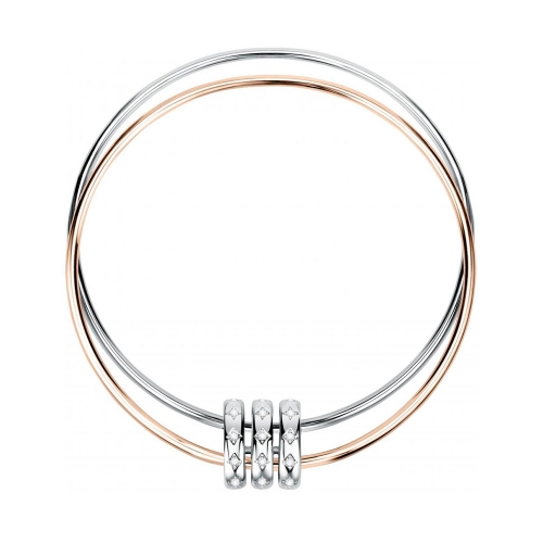 Morellato Insieme bangle ss& rg multi l-65mm