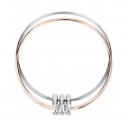 Morellato Insieme bangle ss& rg multi l-65mm