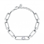 Morellato 1930 br.horizontal pave heart 16.5+3cm femminile