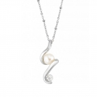 Morellato Luminosa pend. boule & pearl 450mm ss donna SAET10