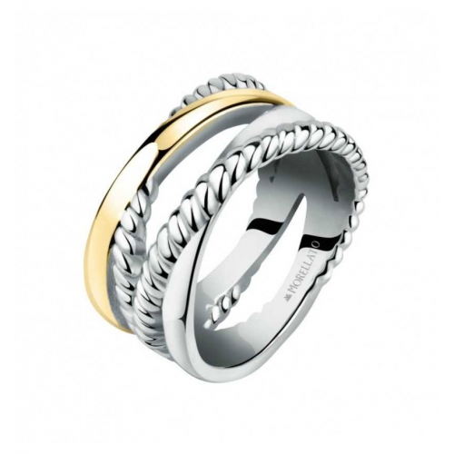 Morellato Insieme an. ss & yg multi ring size018 femminile