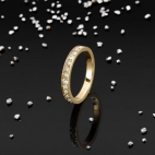 Morellato Love rings an. yg crystals size 018 donna SNA39018