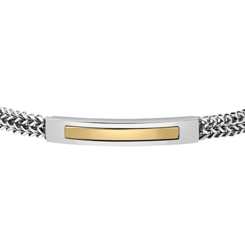 Bracciale MORELLATO uomo Motown acciaio / oro