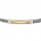 Bracciale MORELLATO uomo Motown acciaio / oro