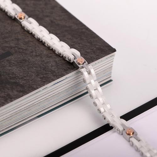 Morellato Ceramic br wht ceramic +rg 210mm