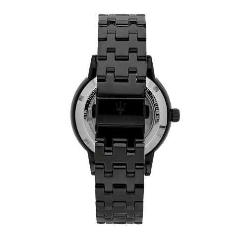 Maserati Gt 44mm auto black dial br black