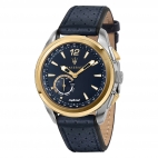 Orologio MASERATI uomo Traguardo Hybrid pelle blu