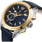 Orologio MASERATI uomo Traguardo Hybrid pelle blu