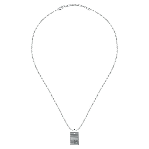 Pendente MASERATI uomo acciaio Tag