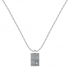 Pendente MASERATI uomo acciaio Tag