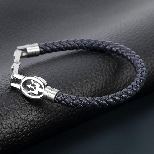 Maserati Maserati br ss +blue braided leather 215  JM320ASS01
