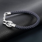 Maserati Maserati br ss +blue braided leather 215  JM320ASS01