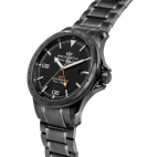 Philip Watch Grand reef 43mm 3h black dial br gun uomo