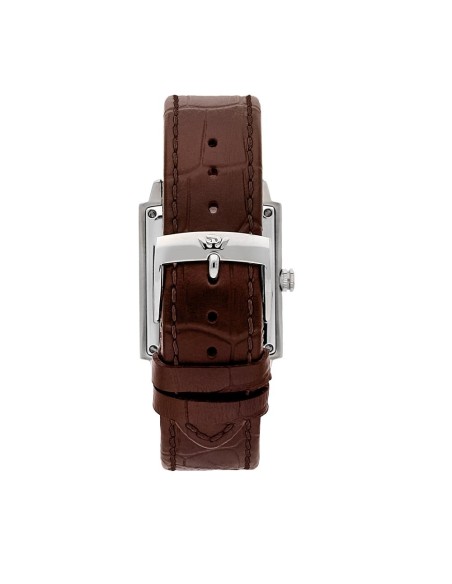 Philip Watch Newport 35x30mm 2h wsilve dial brown st maschile