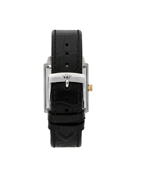 Philip Watch Newport 35x30mm 2h wsilver dial blk st maschile