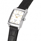 Philip Watch Newport 35x30mm 2h wsilver dial blk st maschile
