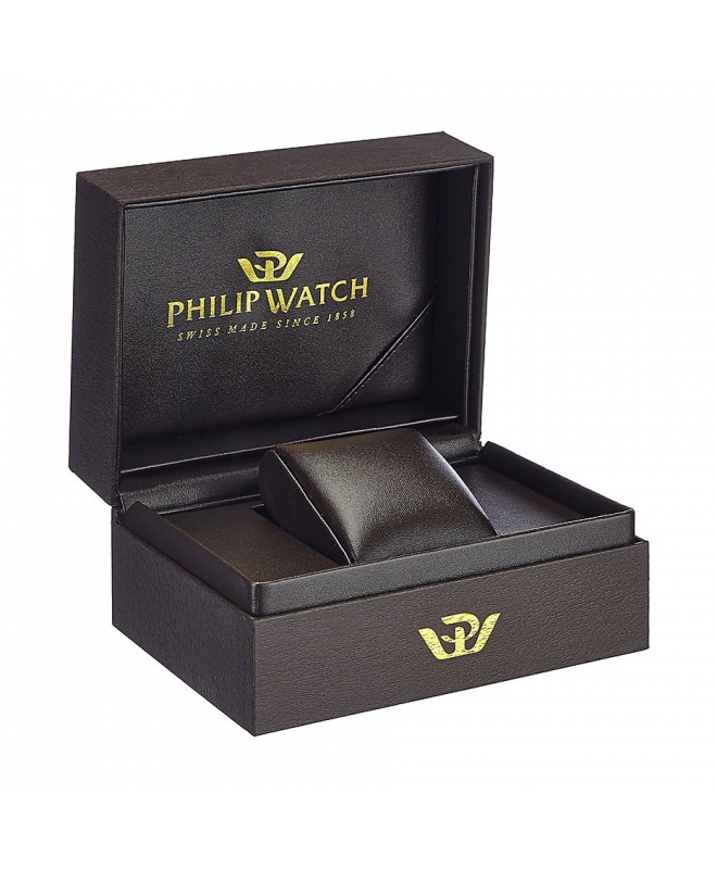Philip Watch Anniversary 30mm 3h white mop dial br ss donna - galleria 3
