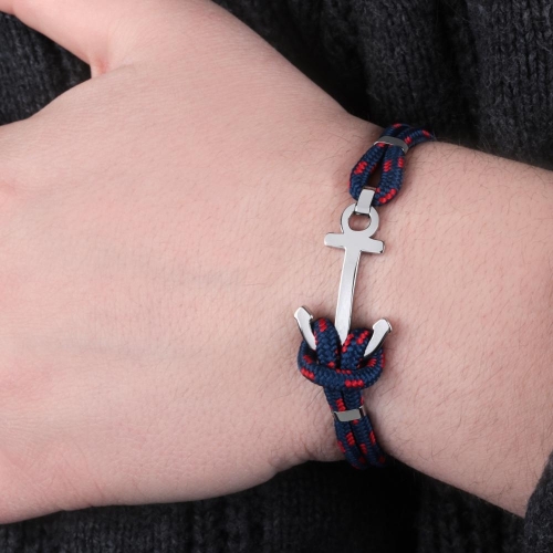 Sector Gioielli Marine br. blue/red string 195mm uomo SADQ21