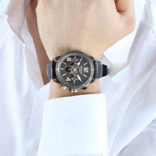 Sector 850 45mm multi cool gray dial black st uomo R3251575013