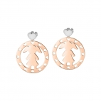 Morellato Talismani orecc. rg & ss girl