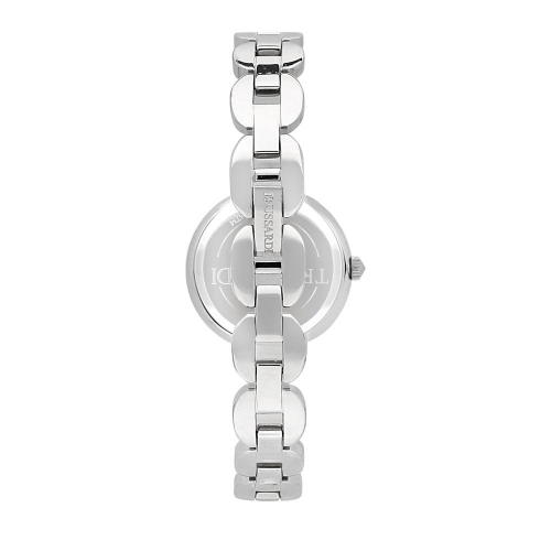 Trussardi T-chain 28mm 2h black dial br ss