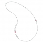 Morellato 1930 long pend.cat-eye stone 100cm