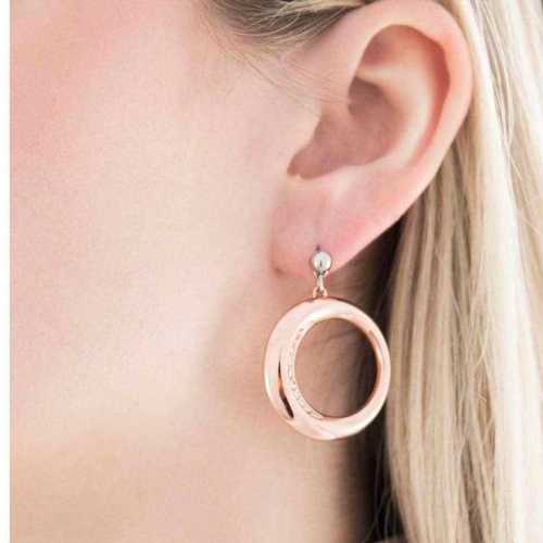 Morellato Notti pend. cristals 450mm rose pvd donna SAAH04