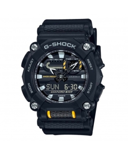 Orologio CASIO uomo G-Shock analogico digitale nero / giallo