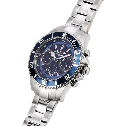 Sector 230 39mm multif. blue dial bracelet