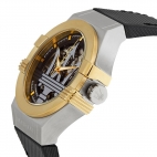 Maserati Potenza 42mm auto schelet blk dial blk s maschile