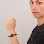 Morellato Gemma 24mm 2h blk dial br yg cat eye femminile