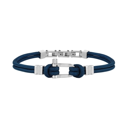 Morellato Versilia br. blue string ss anchor uomo SAHB11