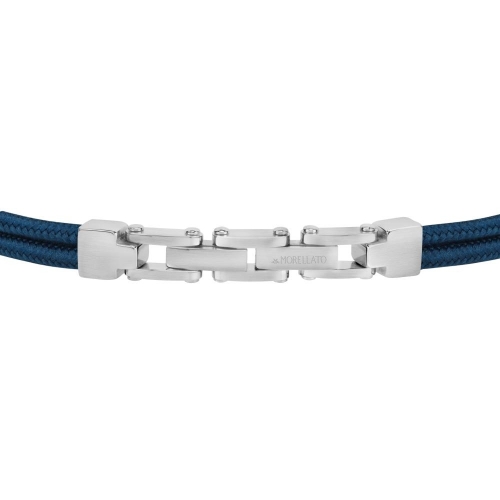 Morellato Versilia br. blue string ss anchor uomo SAHB11