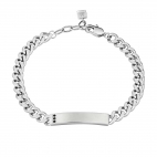 Morellato Vela br ss chain + tag + black crystals uomo SAHC15