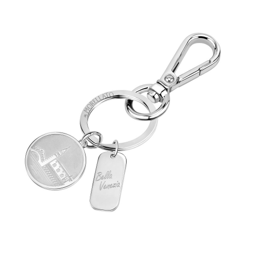 Morellato Keyholder travel ss+round charms venezia femminile