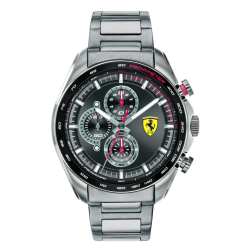 Ferrari Speedracer qtz chrono stainless steel